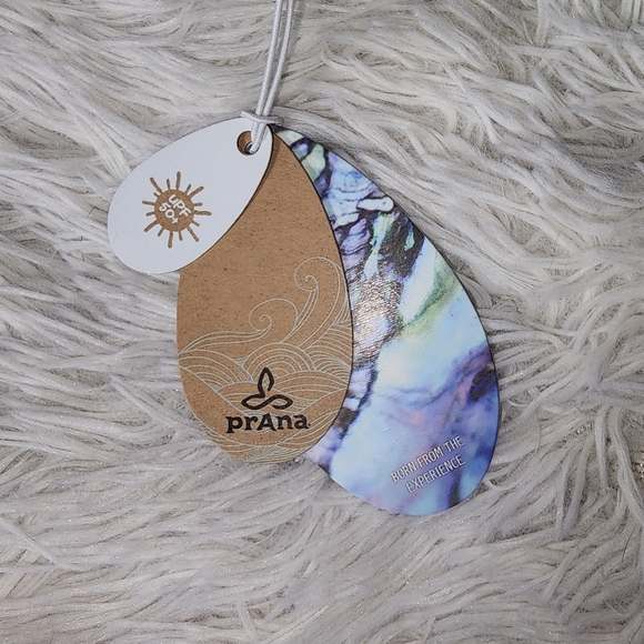 Small Green Prana Geometric Tankini Top - Picture 10 of 11